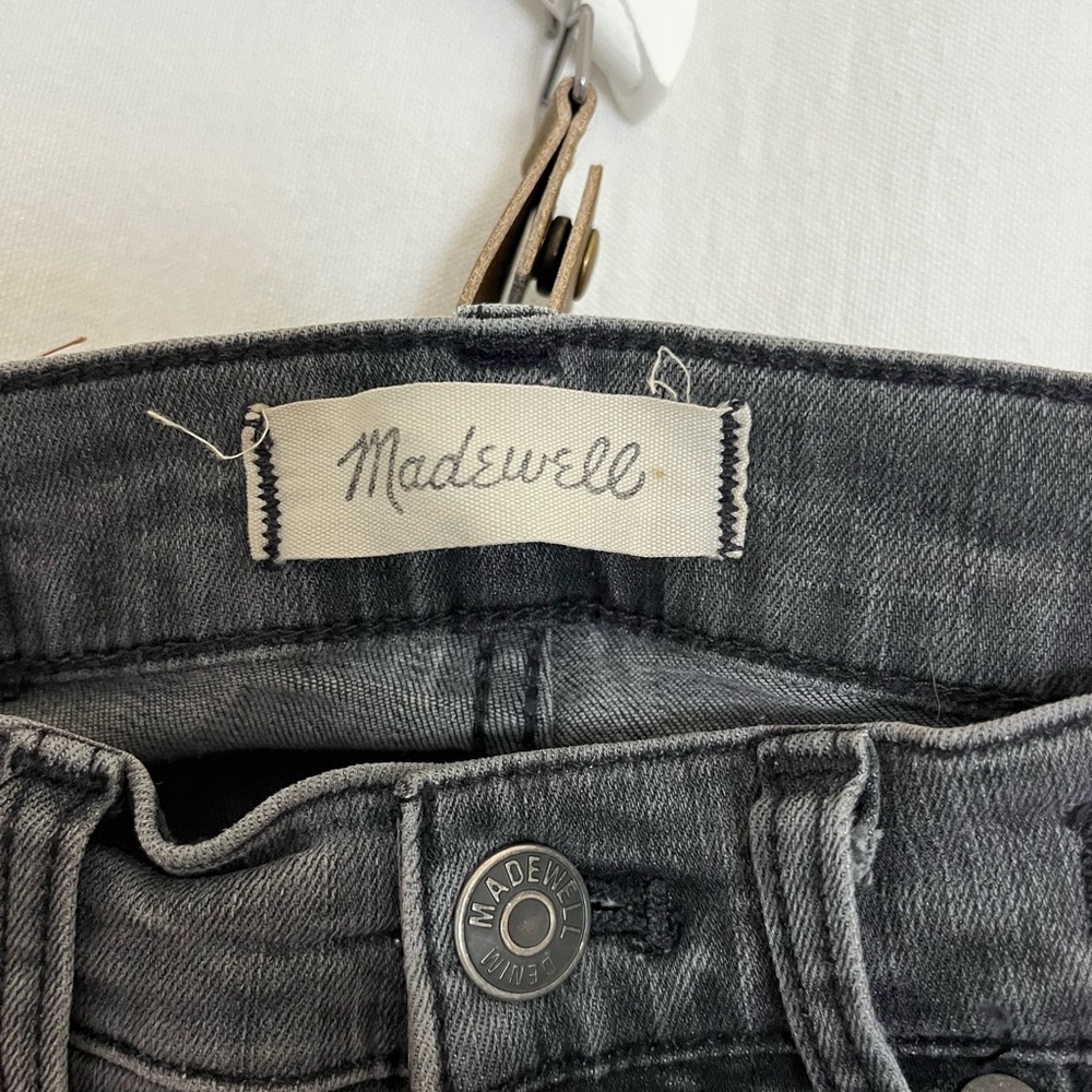 Madewell Women's Charcoal Jeans